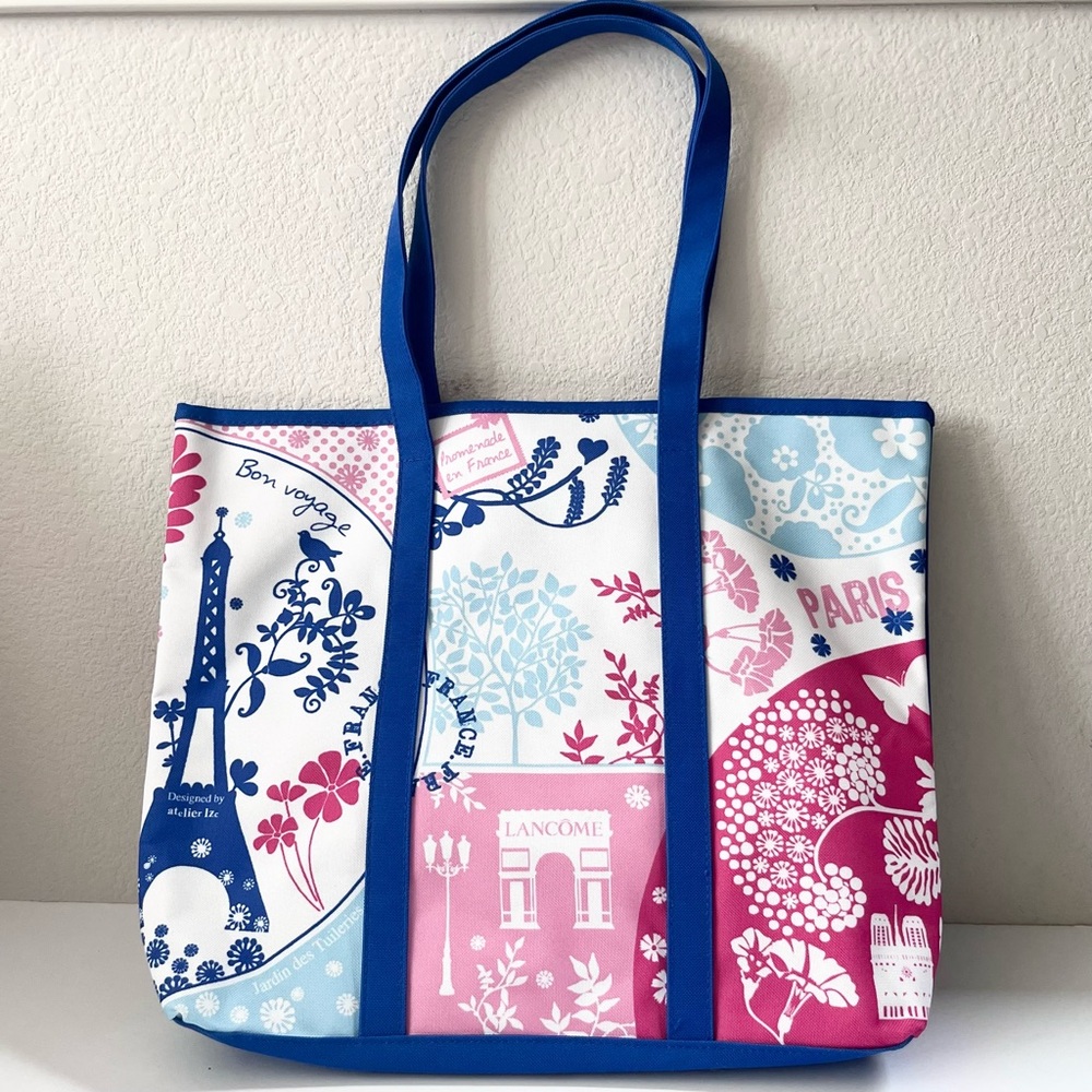 NWOT vintage Large France Lancôme tote